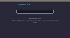 Desktop Screenshot of cheapstairs.com